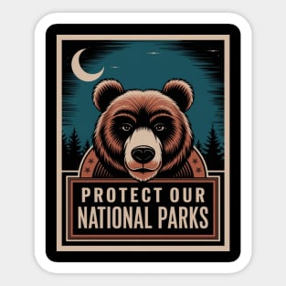 Protect-our-national-parks Sticker
